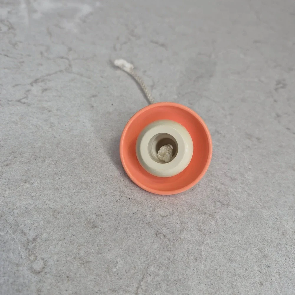 Little Tikes Blue Roof Dollhouse Chandelier Hanging Light Peach Vintage